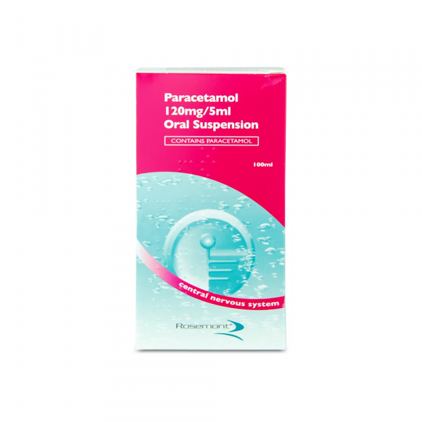 Paracetamol 120mg/5ml – 100ml