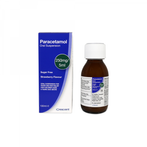 Paracetamol 250mg/5ml Suspension – 100ml
