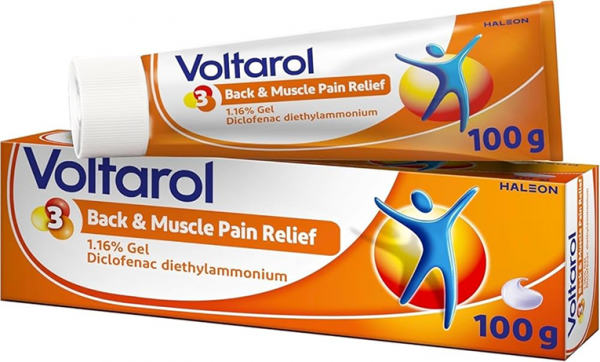 Voltarol Back & Muscle Pain Relief 1.16% Gel – 100g