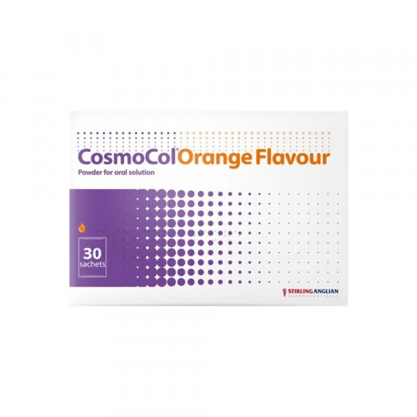 CosmoCol Orange Flavour Sachets - Pack of 30