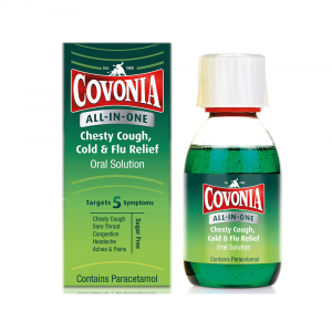 Covonia All-in-One Cold and Flu Relief - 150ml