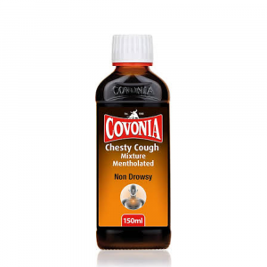 Covonia Chesty Cough Mixture Mentholated 150ml