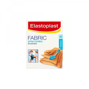 Elastoplast Extra Flexible Fabric Plasters - 40 Pack