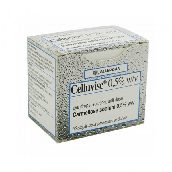 Celluvisc 0.5% Eye Drops - Pack of 30