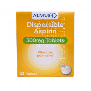 Aspirin 300mg Dispersible Tablets