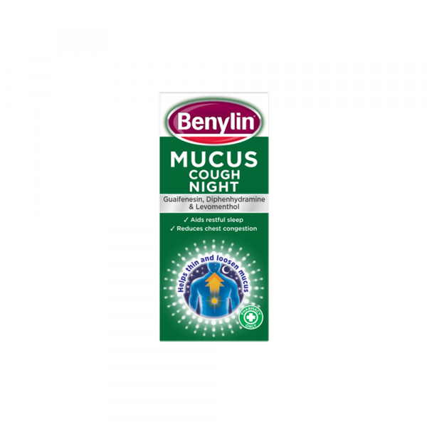 Benylin Mucus Cough Night – 150ml