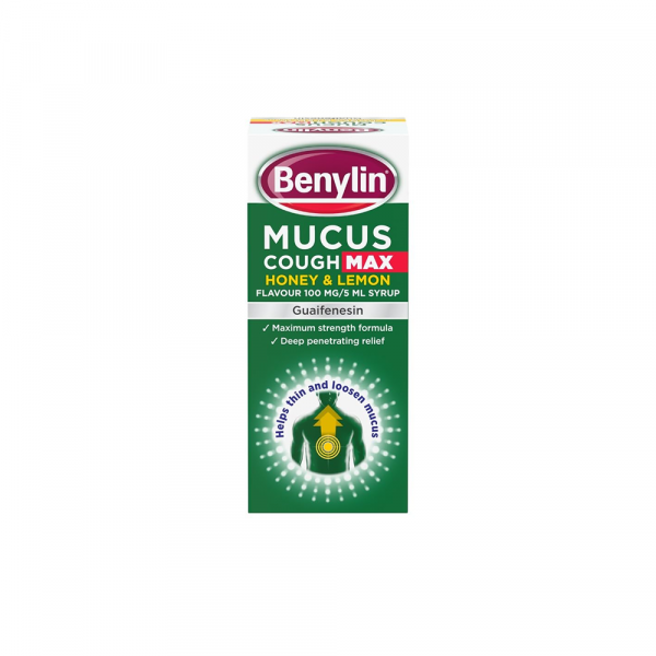 Benylin Mucus Max Honey & Lemon – 150ml