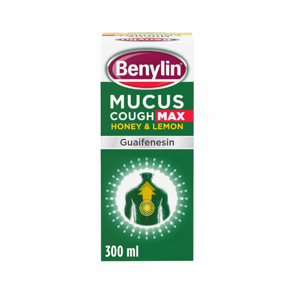 Benylin Mucus Max Honey & Lemon – 300ml