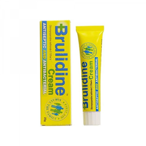 Brulidine Antiseptic and Antibacterial Cream 0.15% - 25g