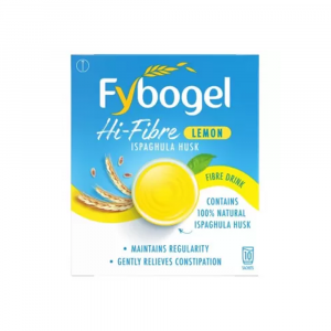 Fybogel Hi-Fibre Sachets - Lemon - 10 Sachets