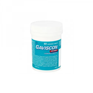 Gaviscon Advanced Mint - 60 Chewable Tablets