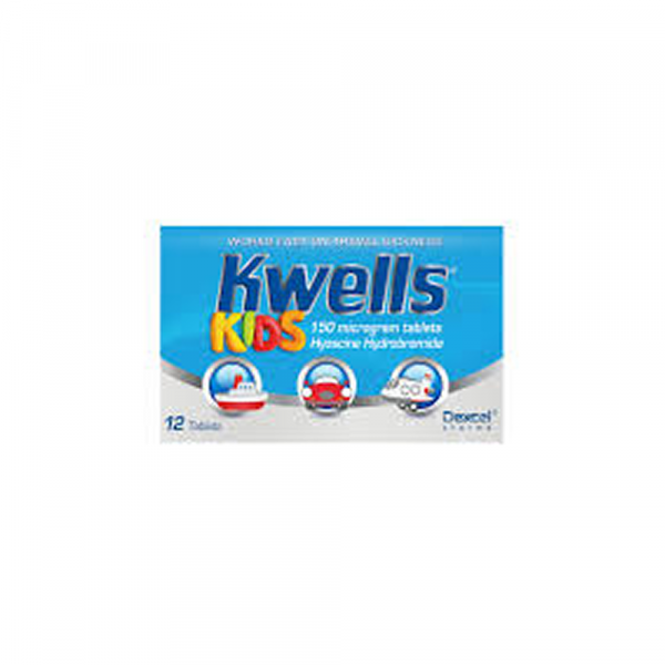 Kwells Kids Travel Sickness - 12 Tablets