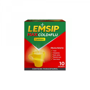 Lemsip Max Cold & Flu Lemon - 10 sachets