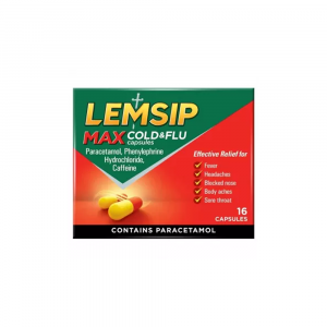 Lemsip Max Cold and Flu Day & Night Capsules - 16 Capsules