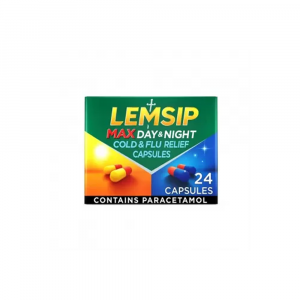 Lemsip Max Cold and Flu Day & Night Capsules - 24 Capsules
