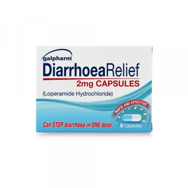 Loperamide Capsules 2mg - 30 Capsules