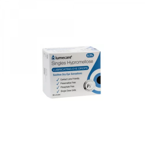 Lumecare Hypromellose Eye Drops 0.3% Single Doses - 30 Pack
