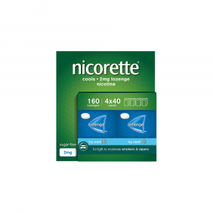 Nicorette Cools Icy Mint 2mg Lozenges – 20 Lozenges