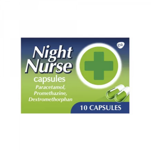 Night Nurse Capsules (10 & 20 Pack)