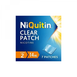 NiQuitin 14mg Step 2 Clear Patch - 7 Patches