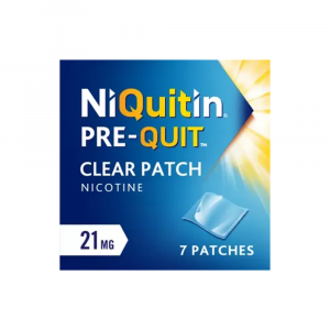 NiQuitin 21mg Pre-Quit Clear Patch - 7 Patches