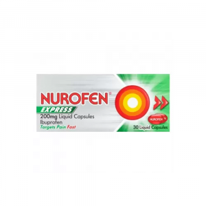 Nurofen Express 200mg – 30 Liquid Capsules