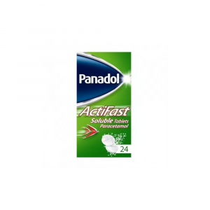 Panadol ActiFast Soluble Tablets – 24 Tablets
