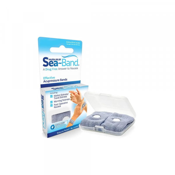 Sea-Band Travel Sickness Wristbands - 2 Bands