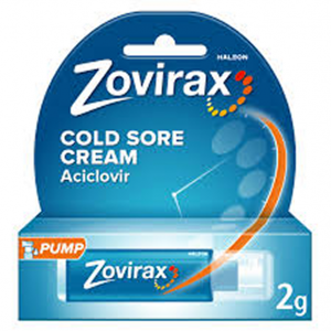 Zovirax Cold Sore Cream Pump – 2g