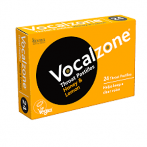 Vocalzone Honey & Lemon Throat Pastilles